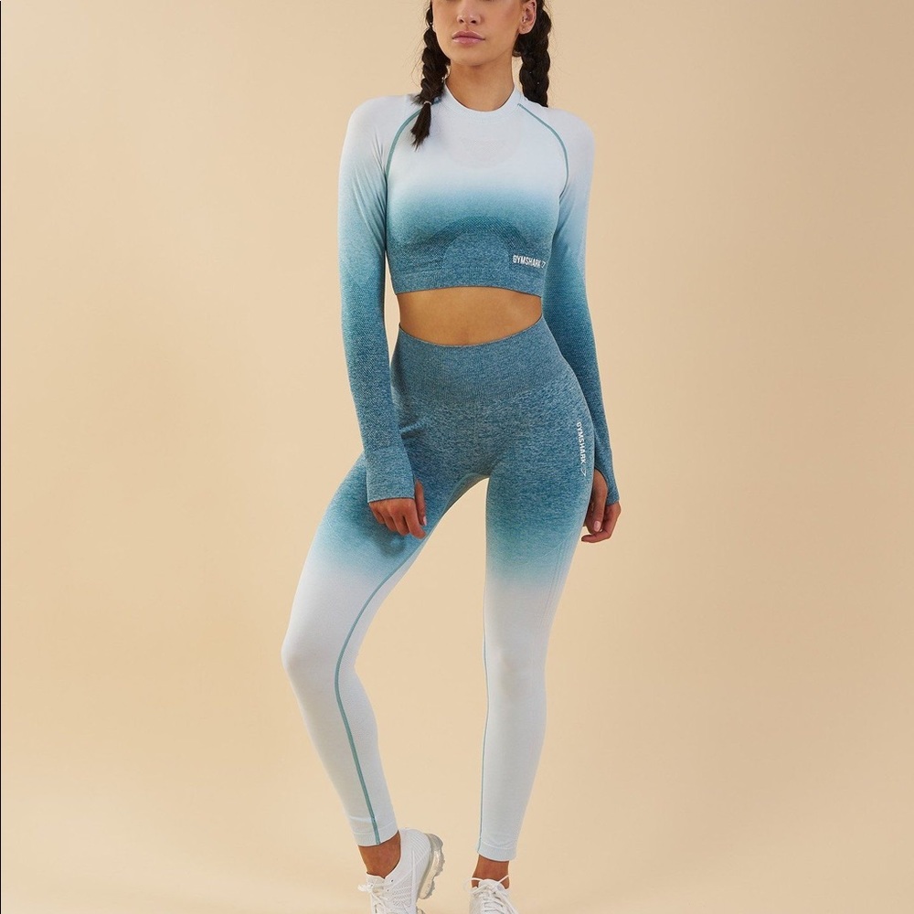 Gymshark Blue Ombré Set